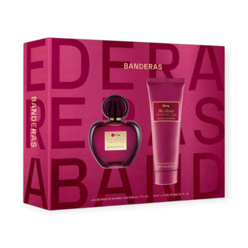 Picture of ANTONIO BANDERAS HER SECRET TEMPTATION 50ML + LOTION 75ML